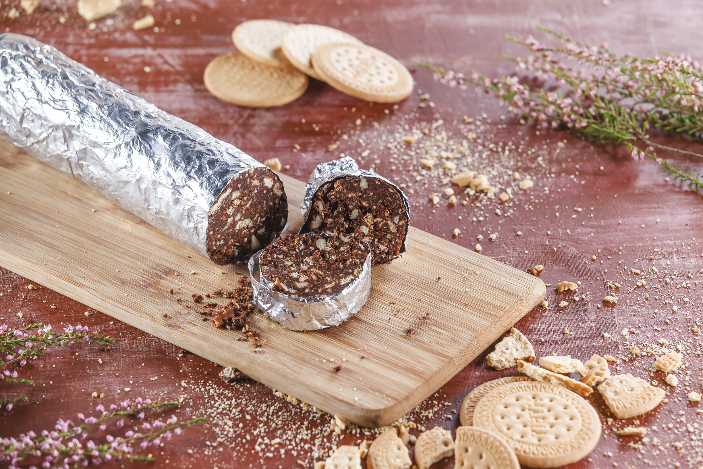 Salame de chocolate fácil