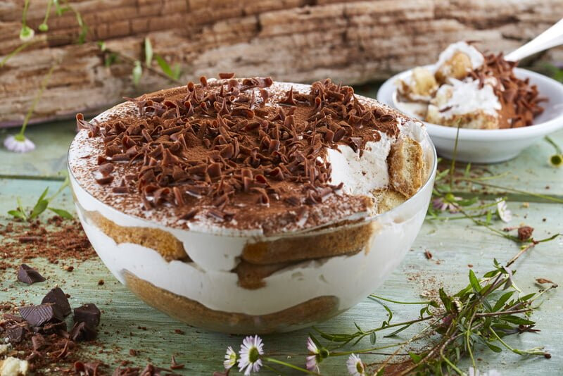 Tiramisu com vinho marsala