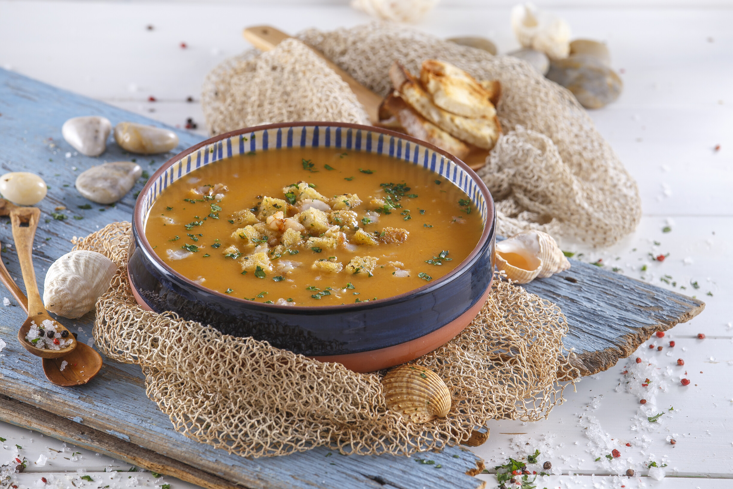 Creme de marisco tradicional