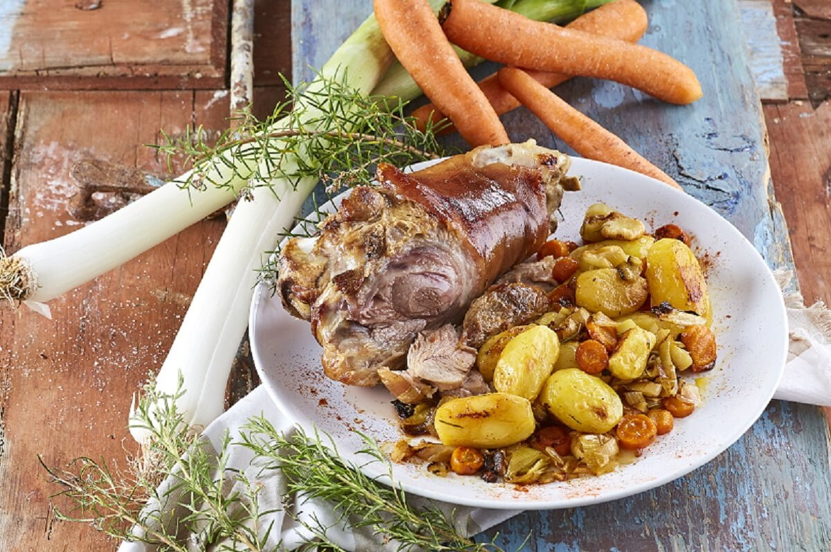 Pernil assado no forno