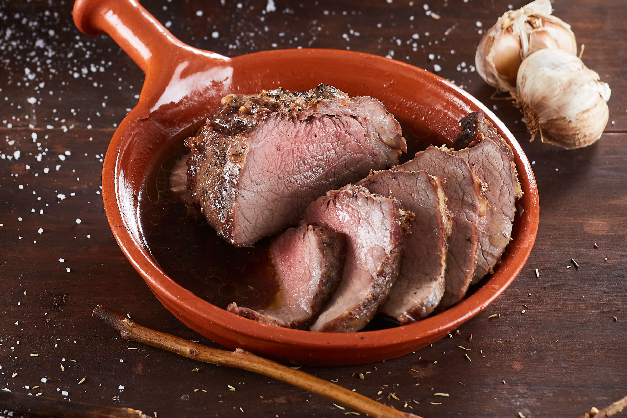 Vitela no forno com vinho do Porto