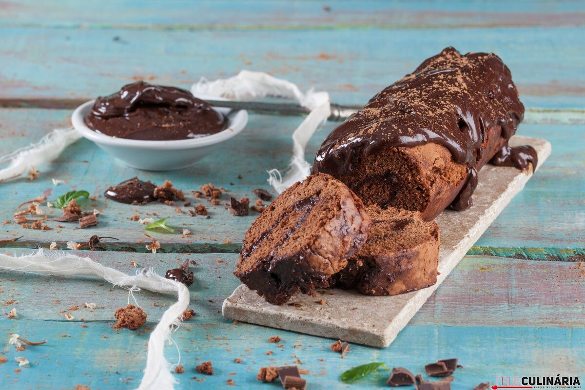 Receita de torta de chocolate
