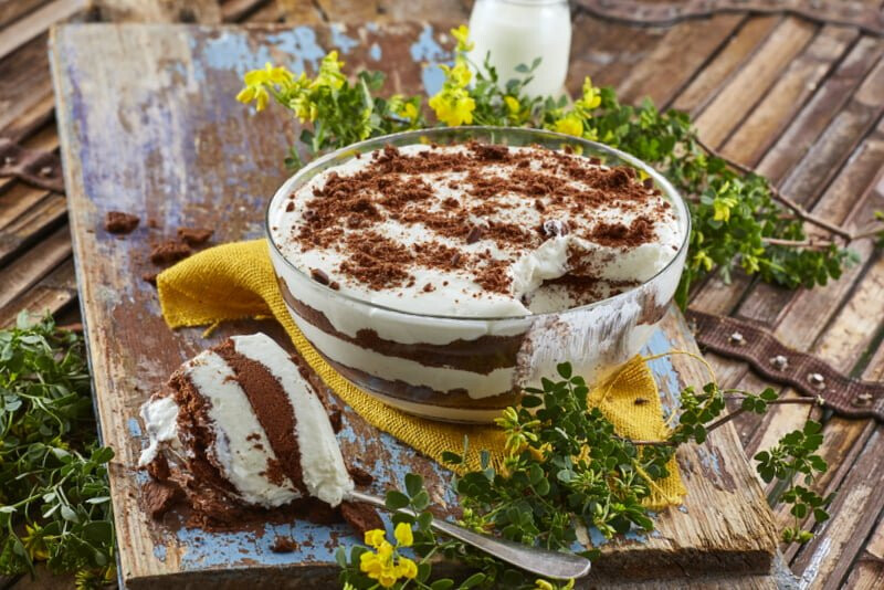 Mousse de iogurte com 5 ingredientes