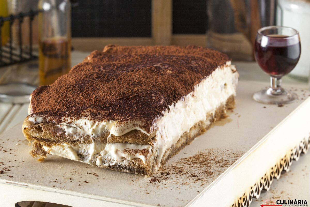Tiramisu com vinho do Porto