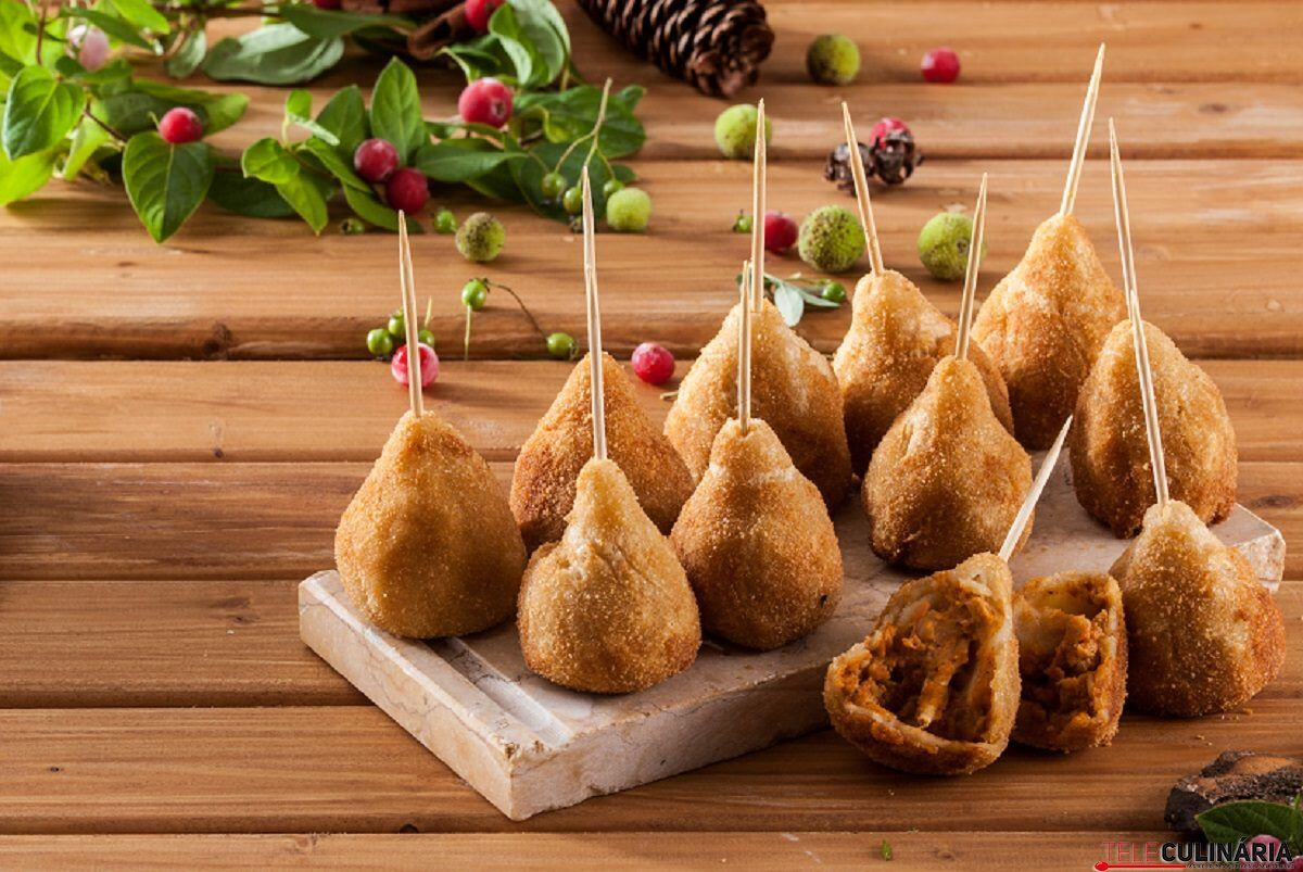 Coxinhas de caranguejo