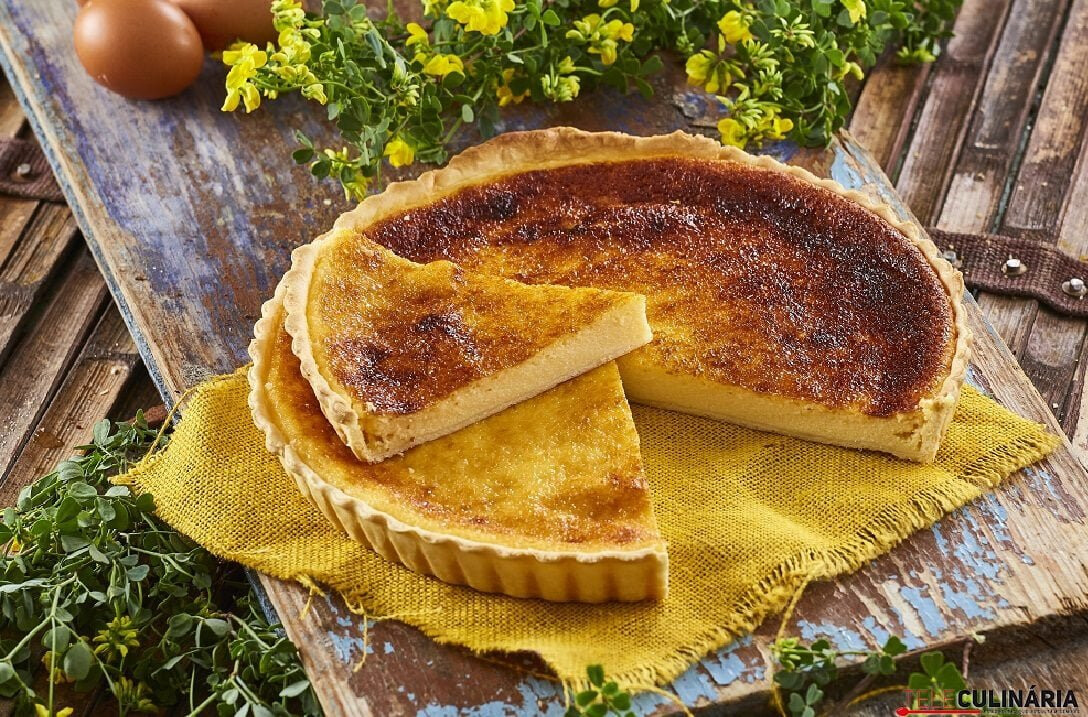 Tarte de requeijão fácil