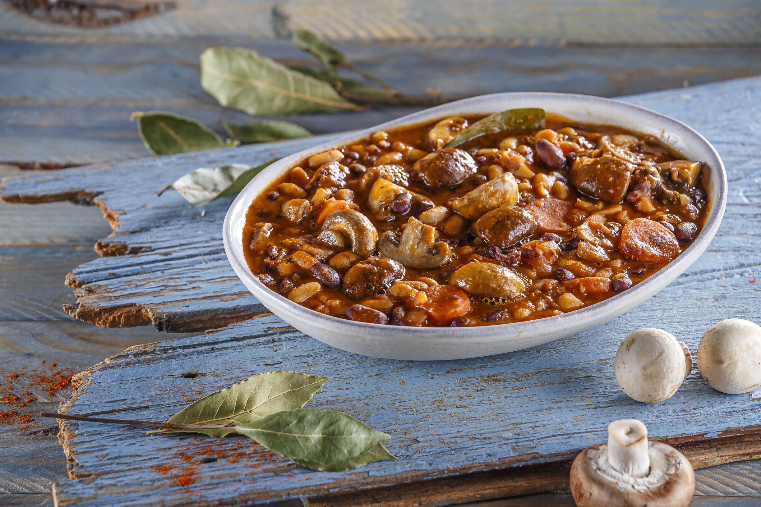 Feijoada de cogumelos