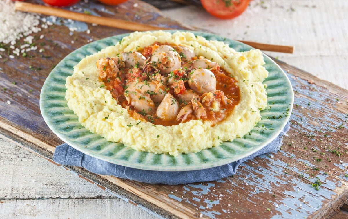 Lulas cheias no tacho - receita tradicional