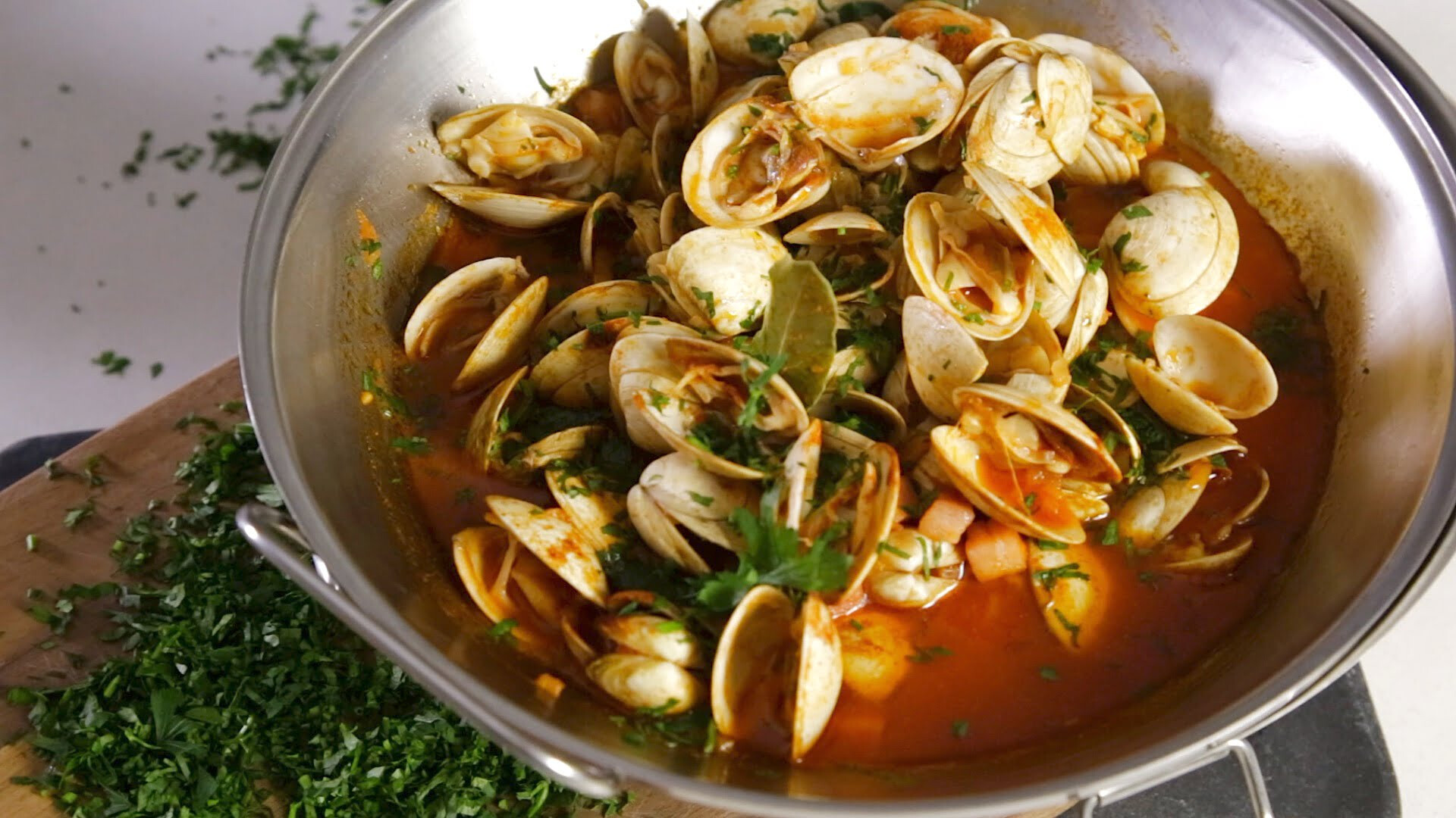 Caldeirada de amêijoas