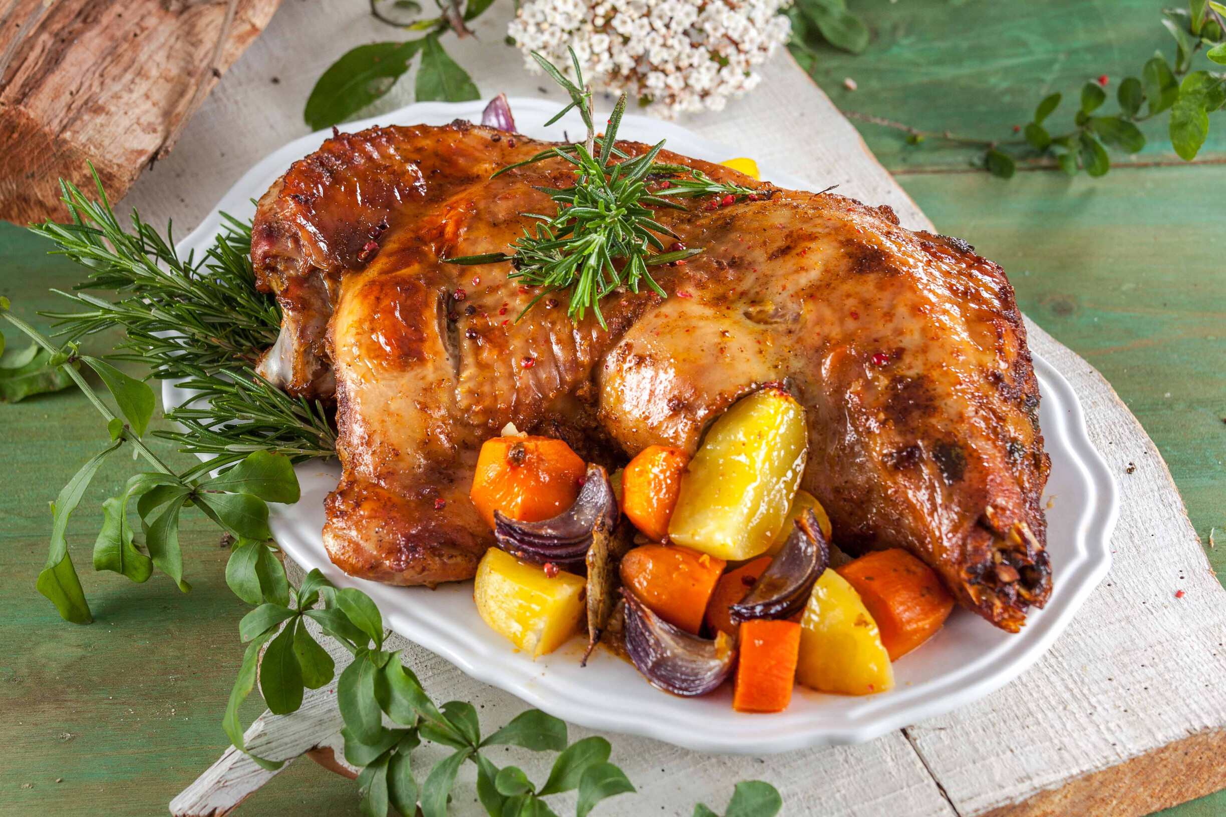 Perna de peru pascal