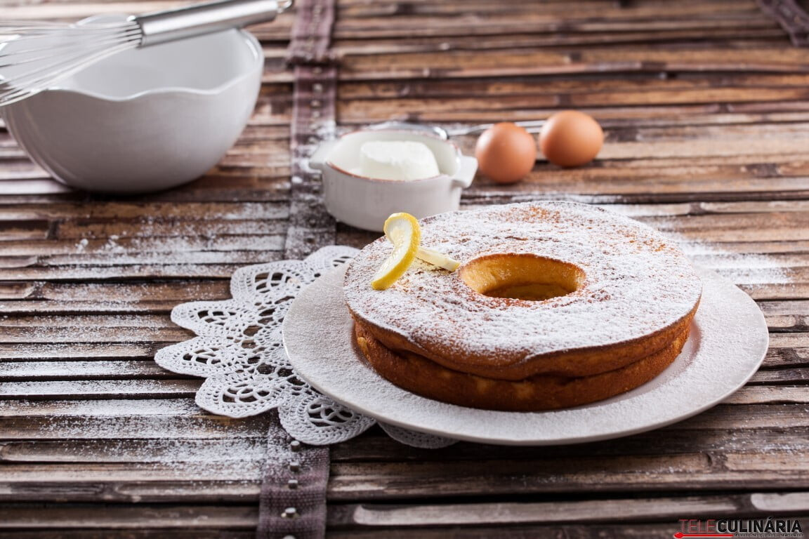 Bolo de iogurte delicioso