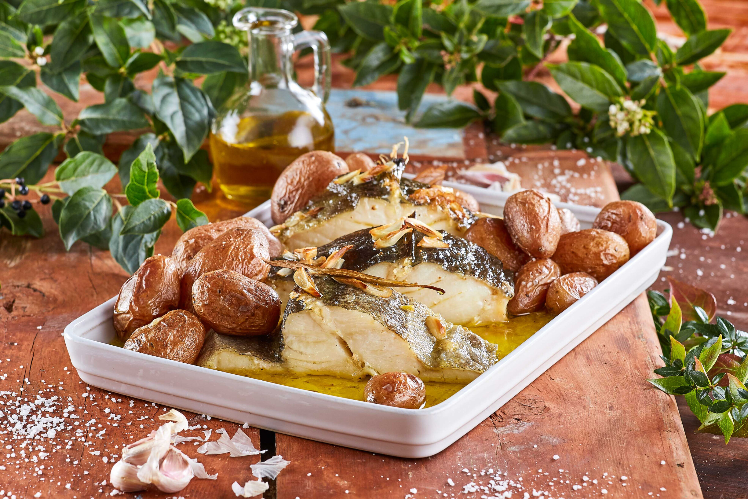 Lagarada de bacalhau à antiga