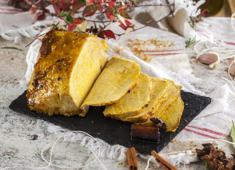 Lombo de porco assado com especiarias