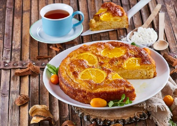 Tarte de laranja grega