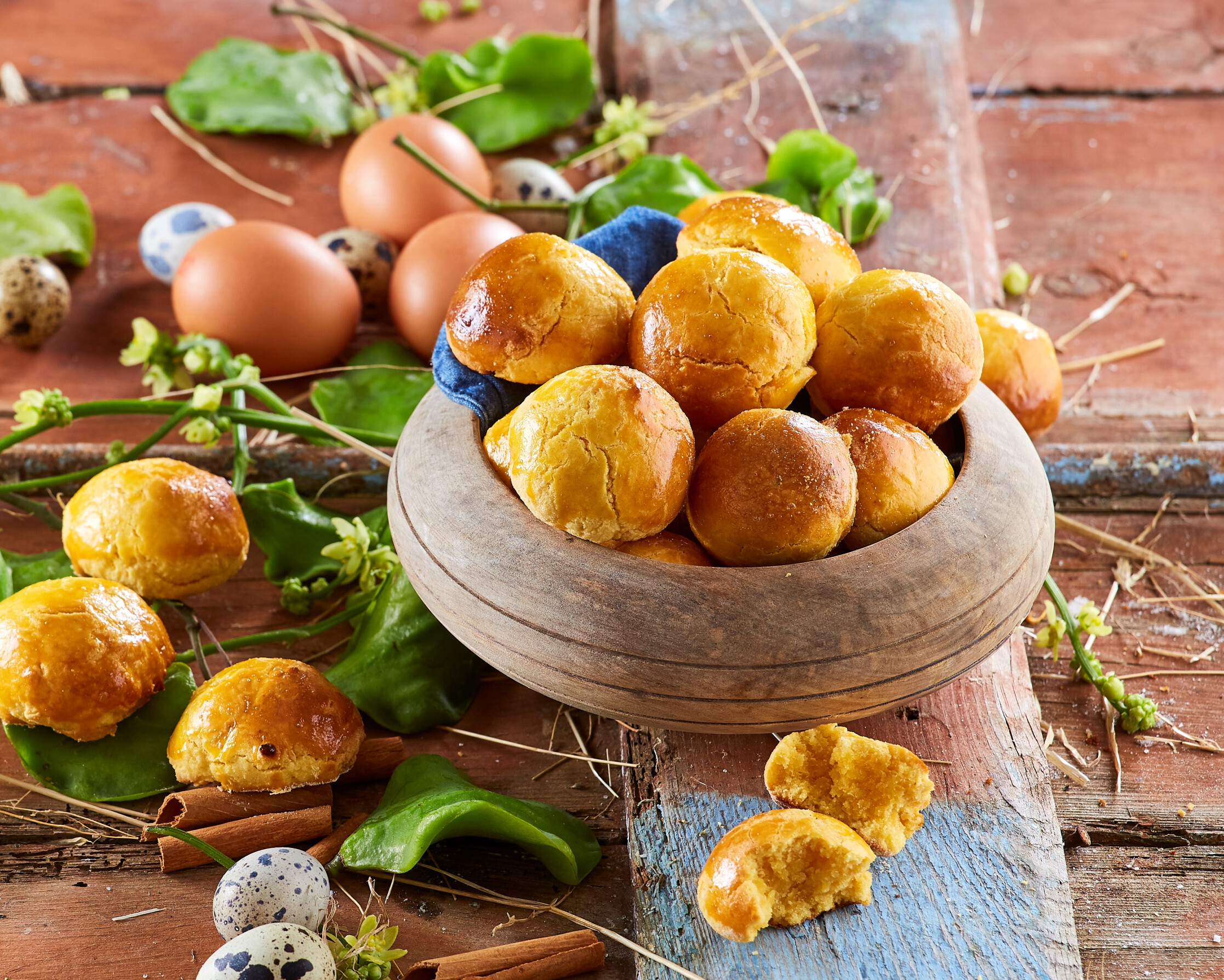 Broinhas de gema - receita conventual