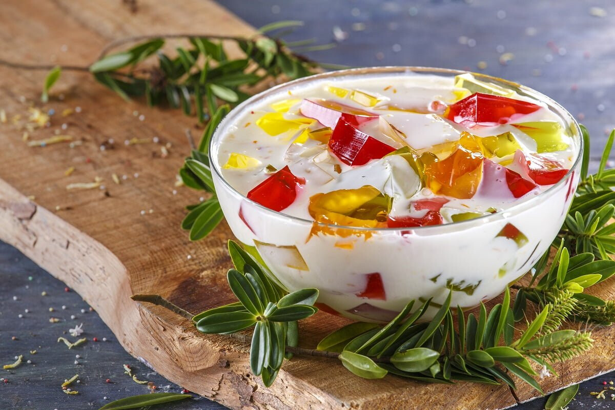 Tricolor de gelatina