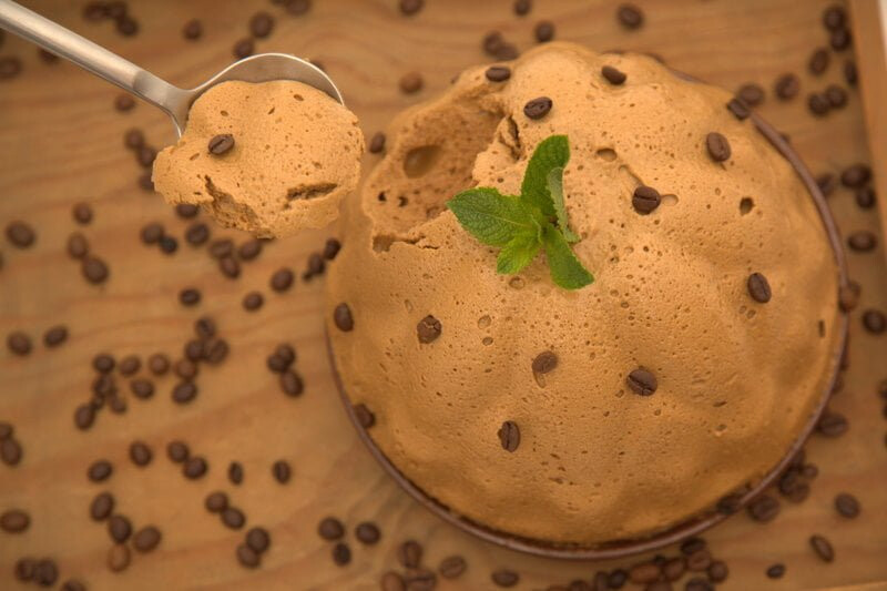 Mousse fresca de café