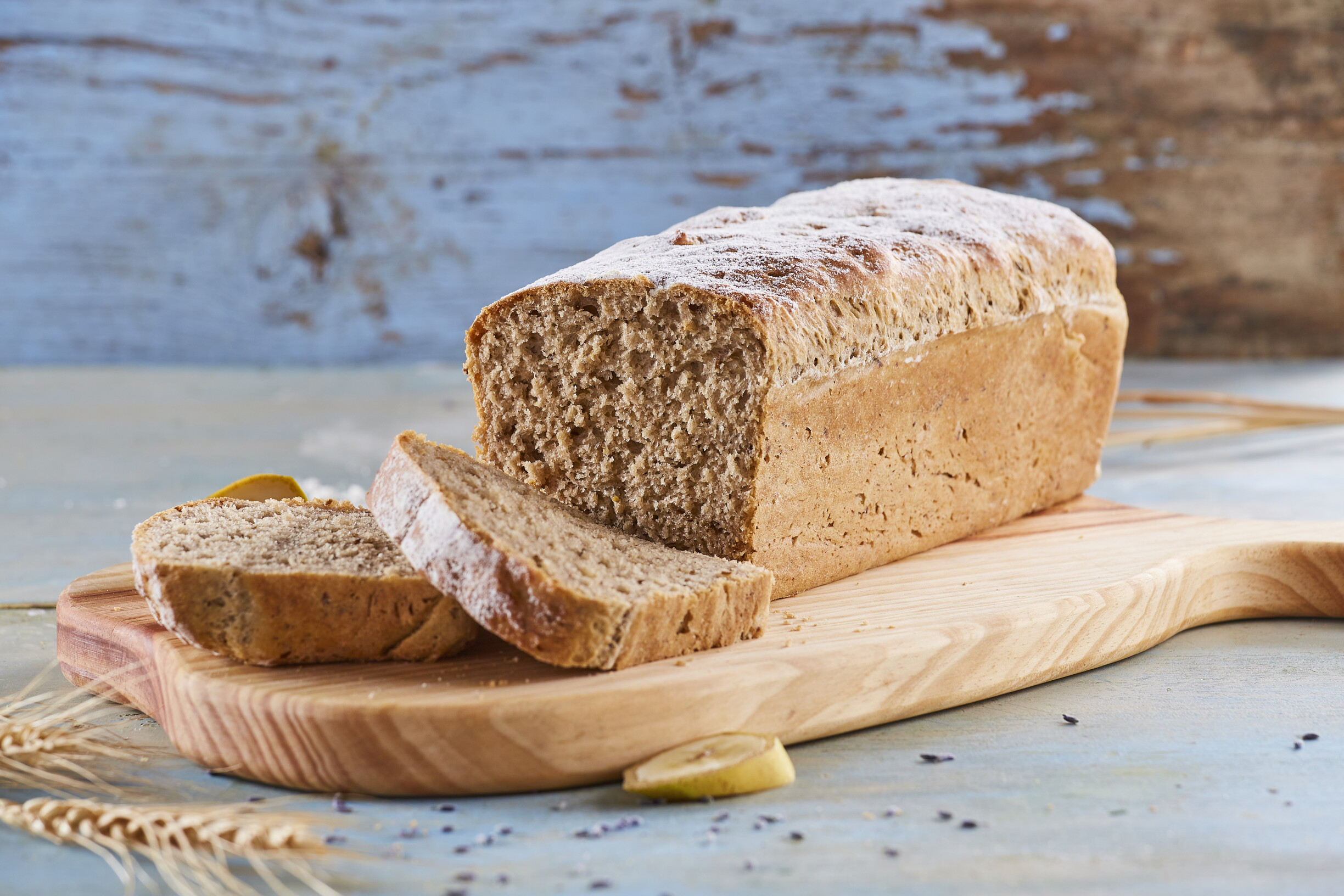 Pão de casca de banana