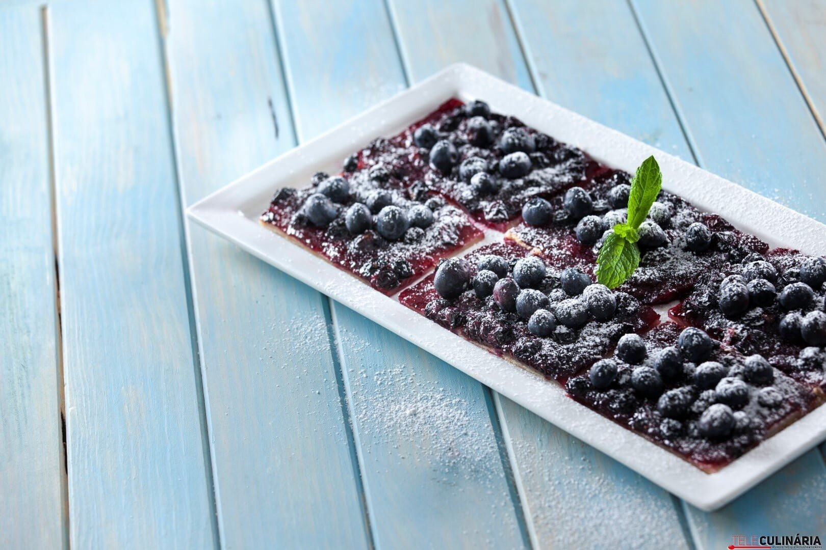 Tarte de Mirtilos (Video)