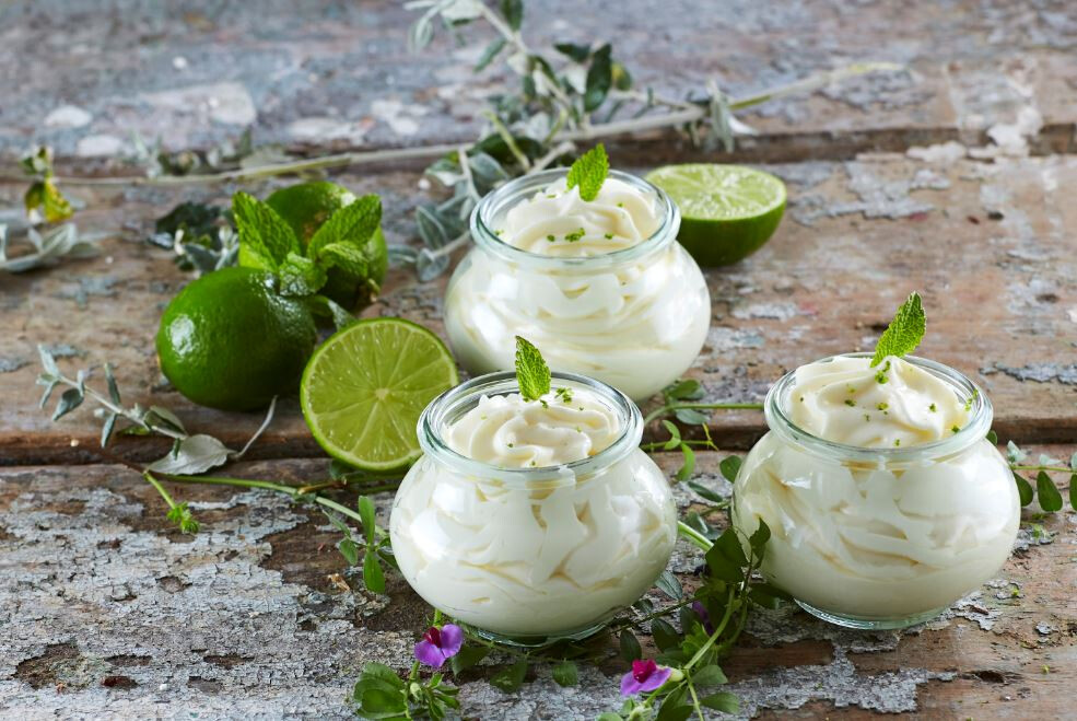 Receita fácil de creme de lima