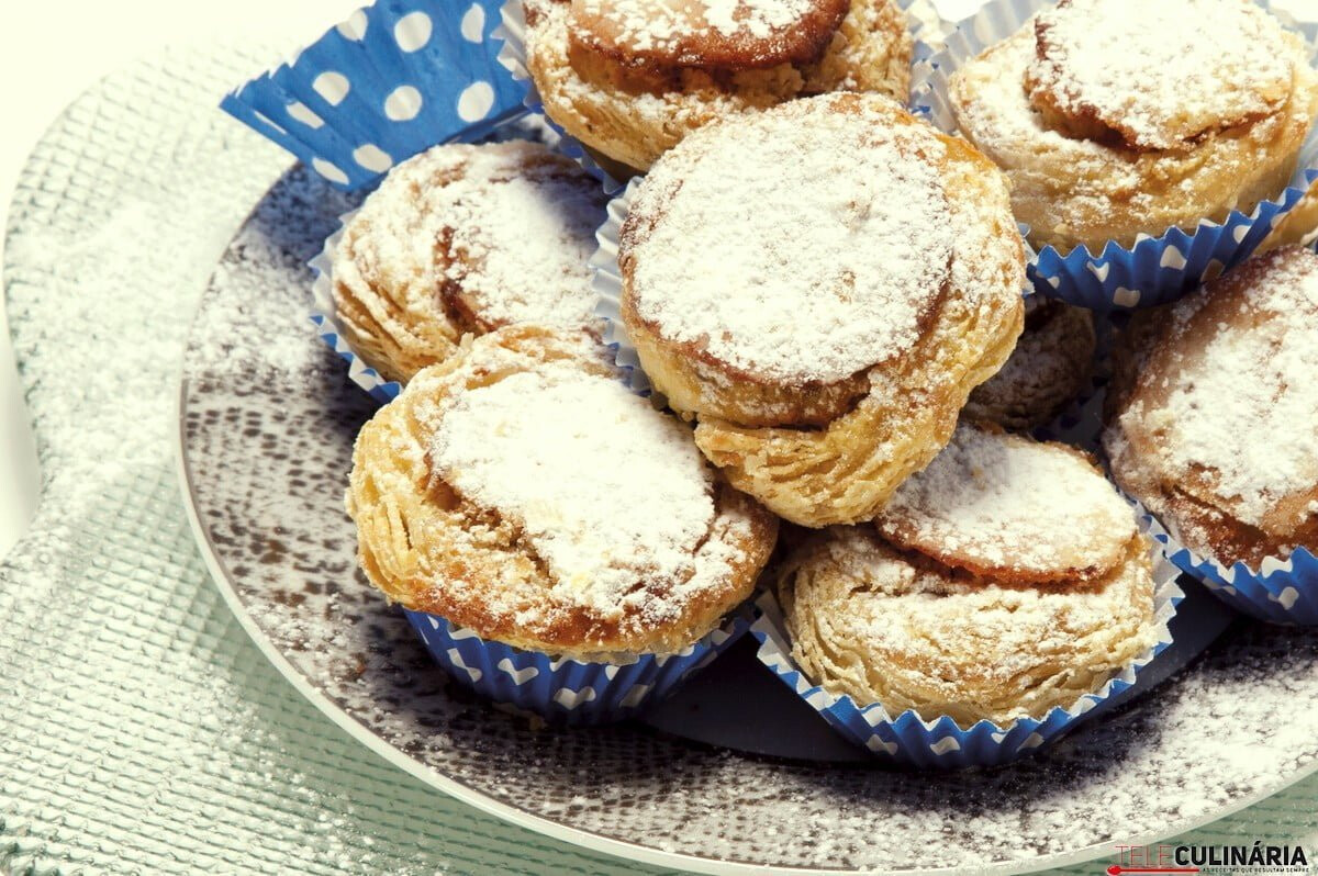 Mini pastéis de feijão