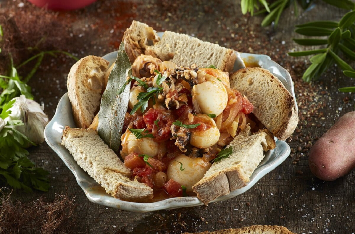 Ensopado de chocos - receita tradicional