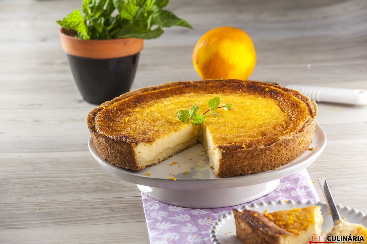 Receita de tarte de requeijão