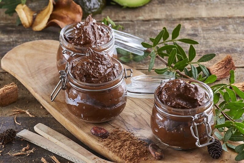 Mousse de chocolate vegan