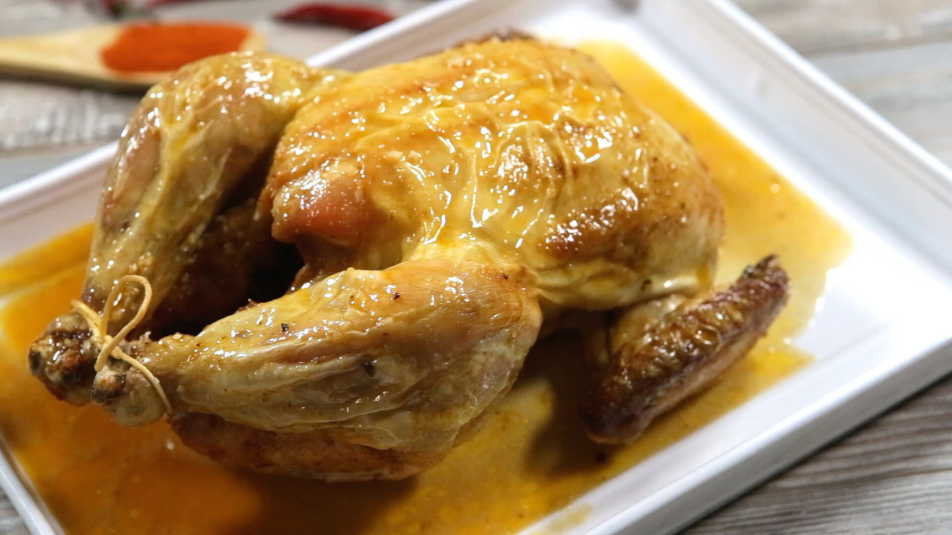 Frango assado no forno – receita fácil