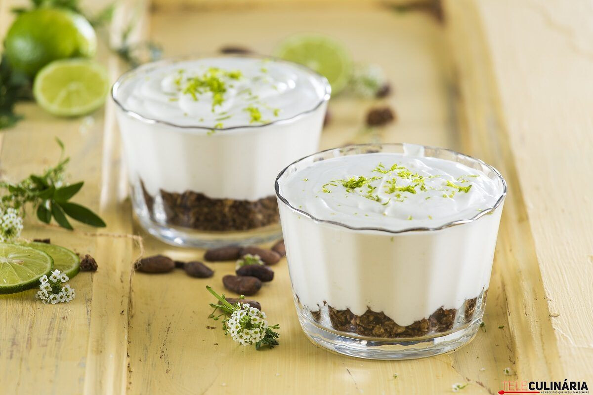 Creme de coco e lima