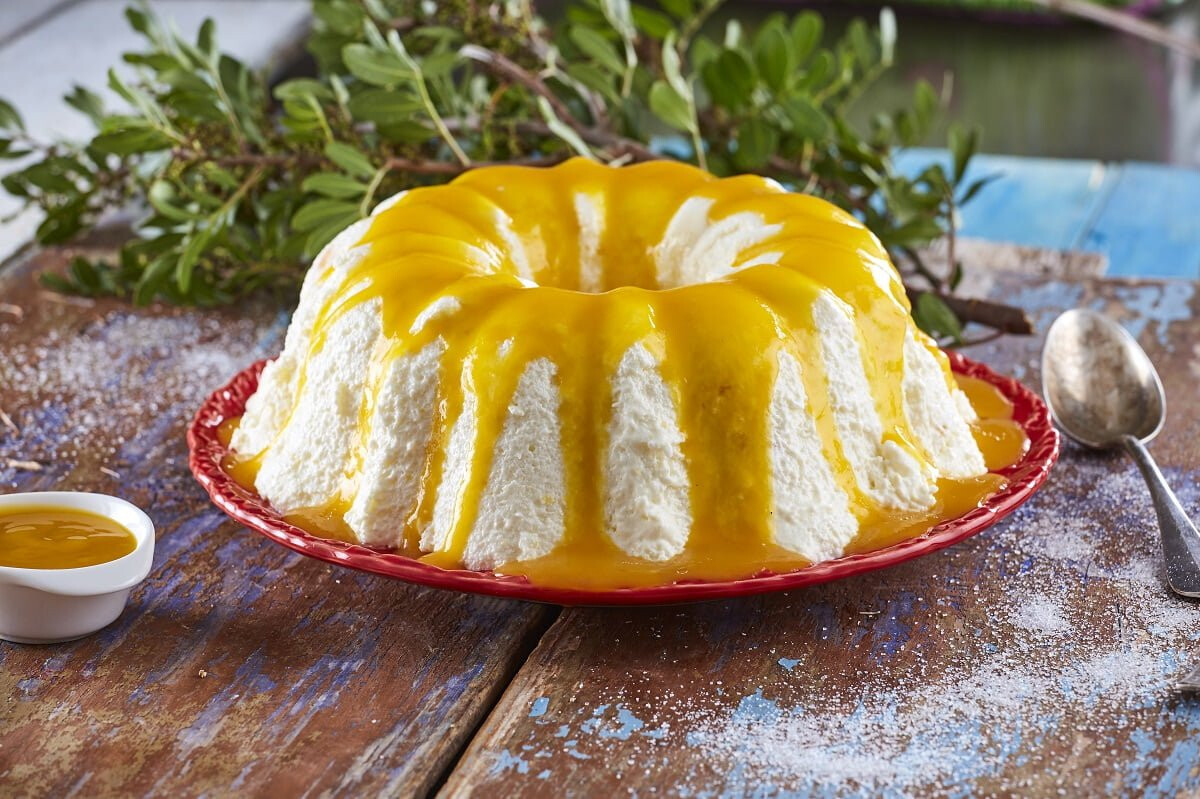 Bavaroise de pêssego