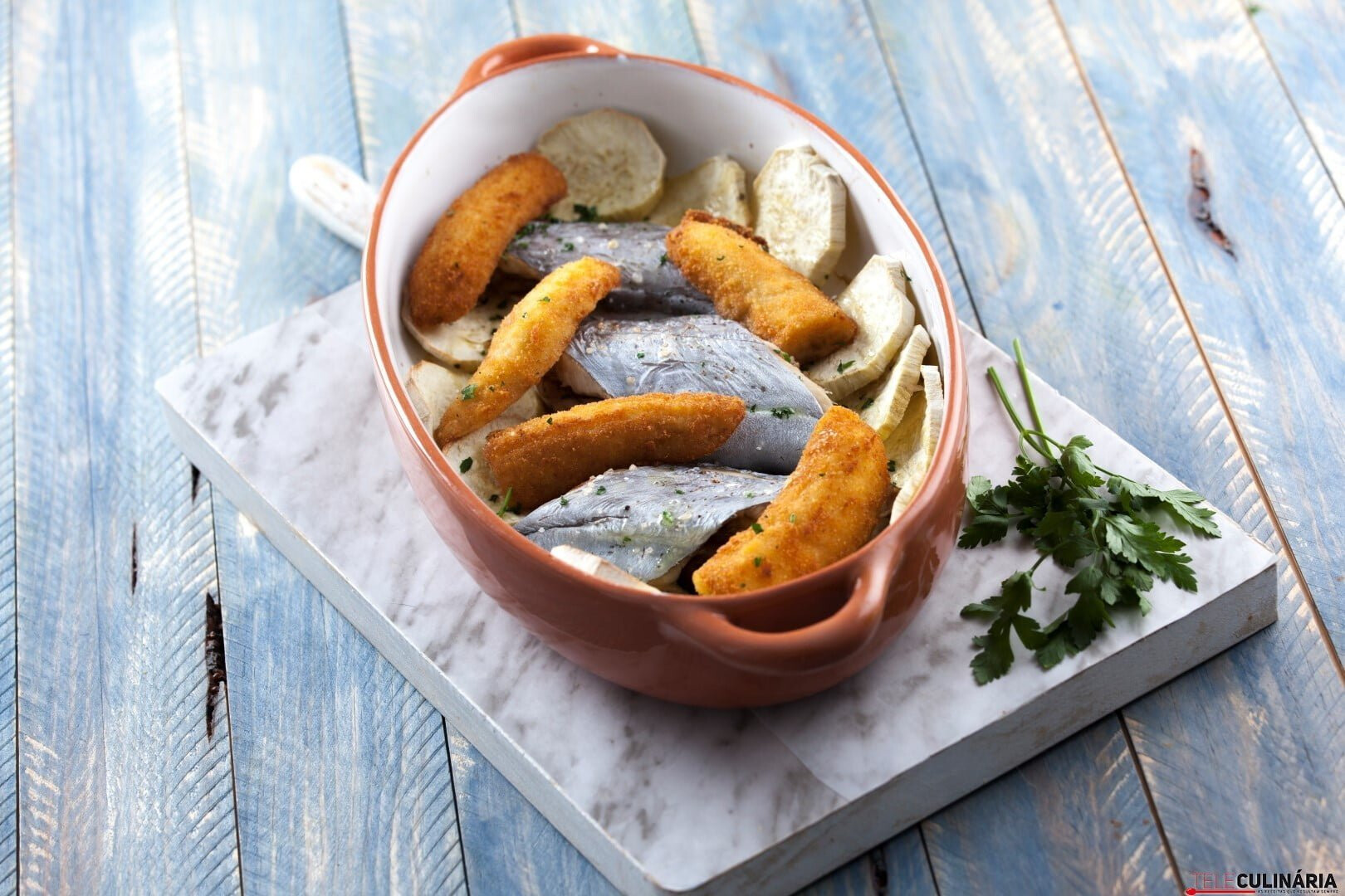 Peixe espada no forno (Video)