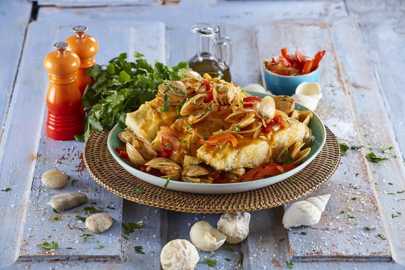 Bacalhau à marujo - receita tradicional