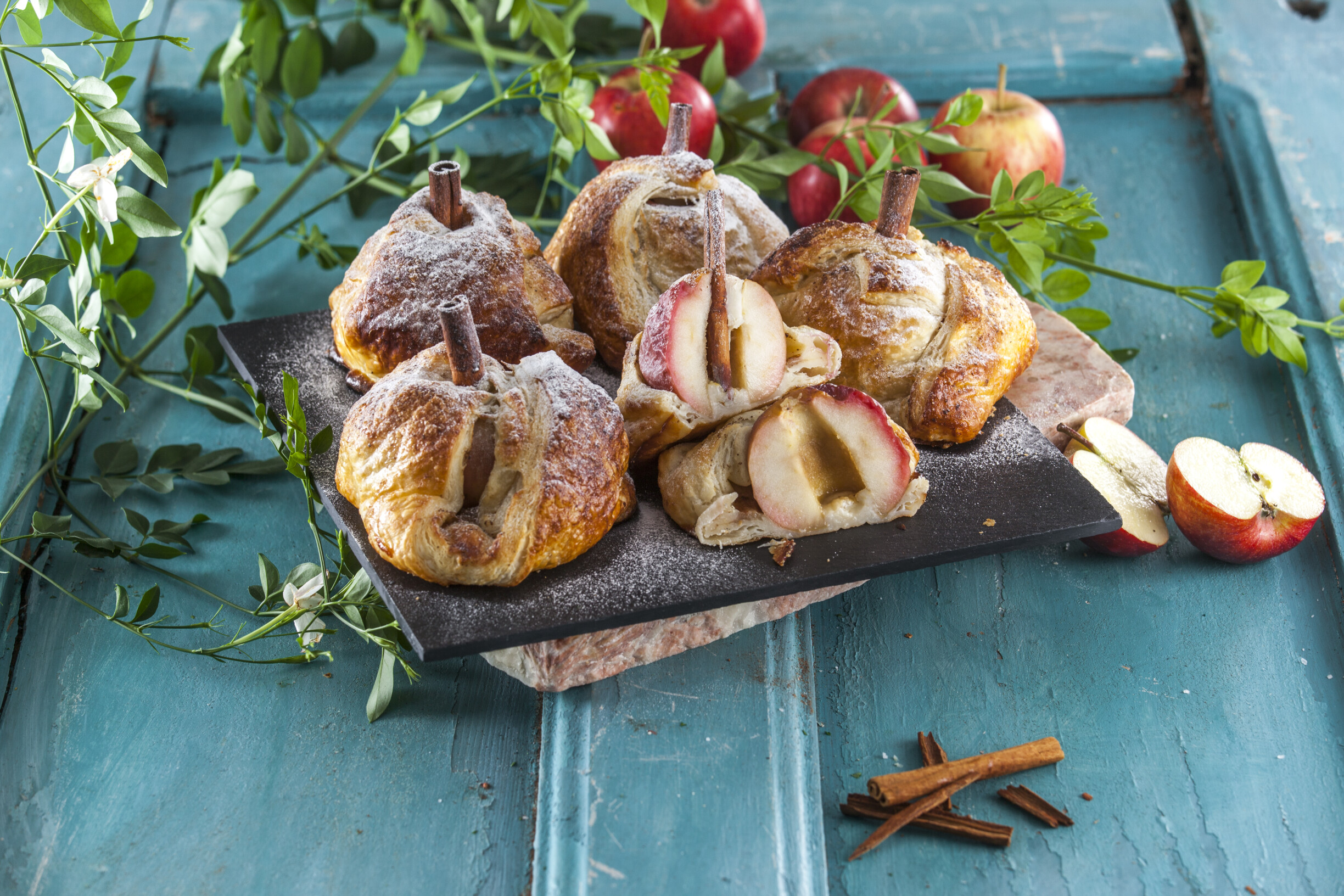 Maçã assada air fryer