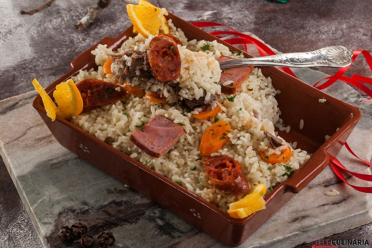 Arroz de pato com laranja