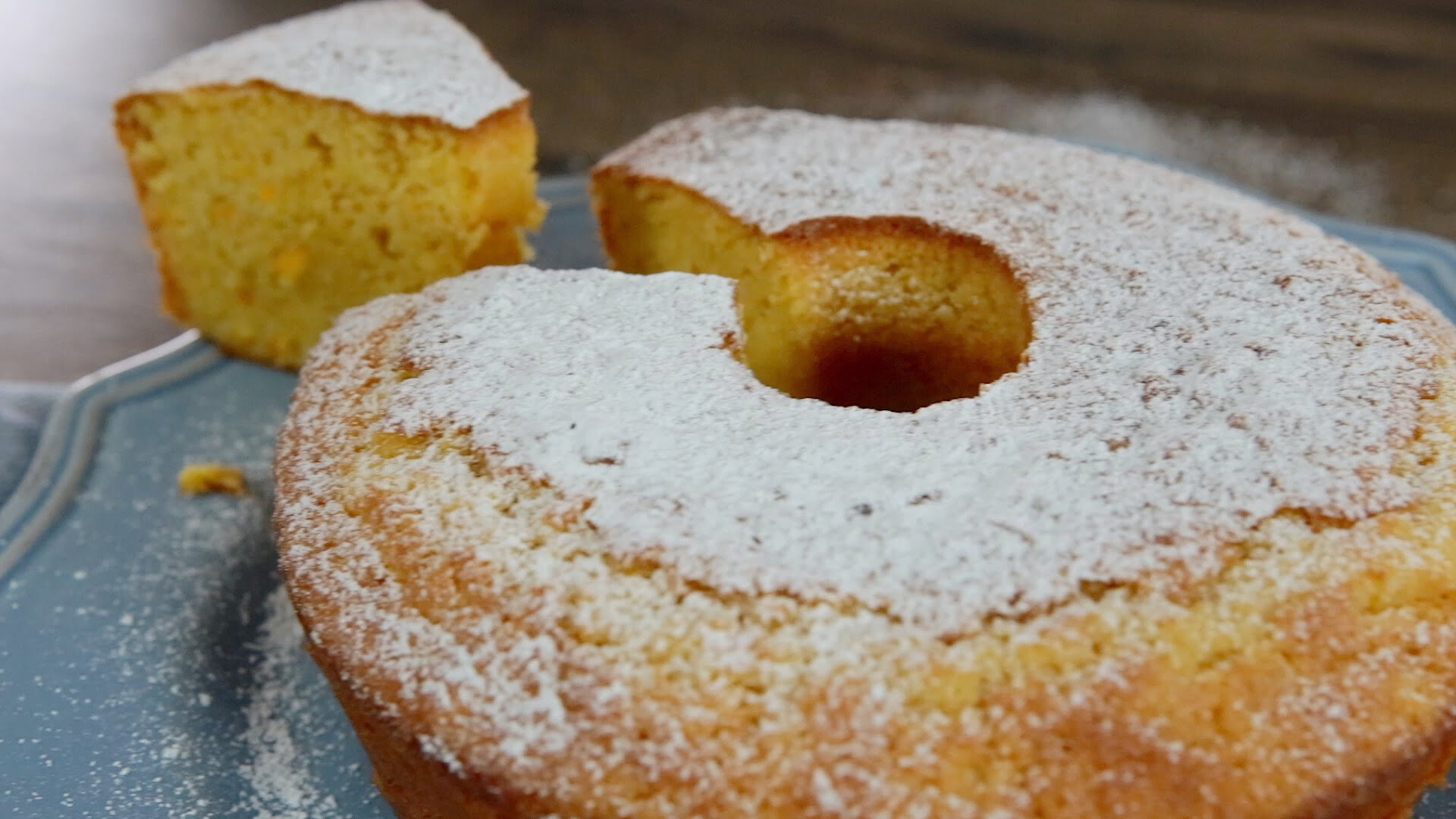 Bolo de laranja inteira - Video