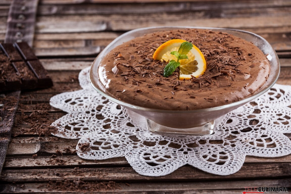 Mousse de chocolate (video)