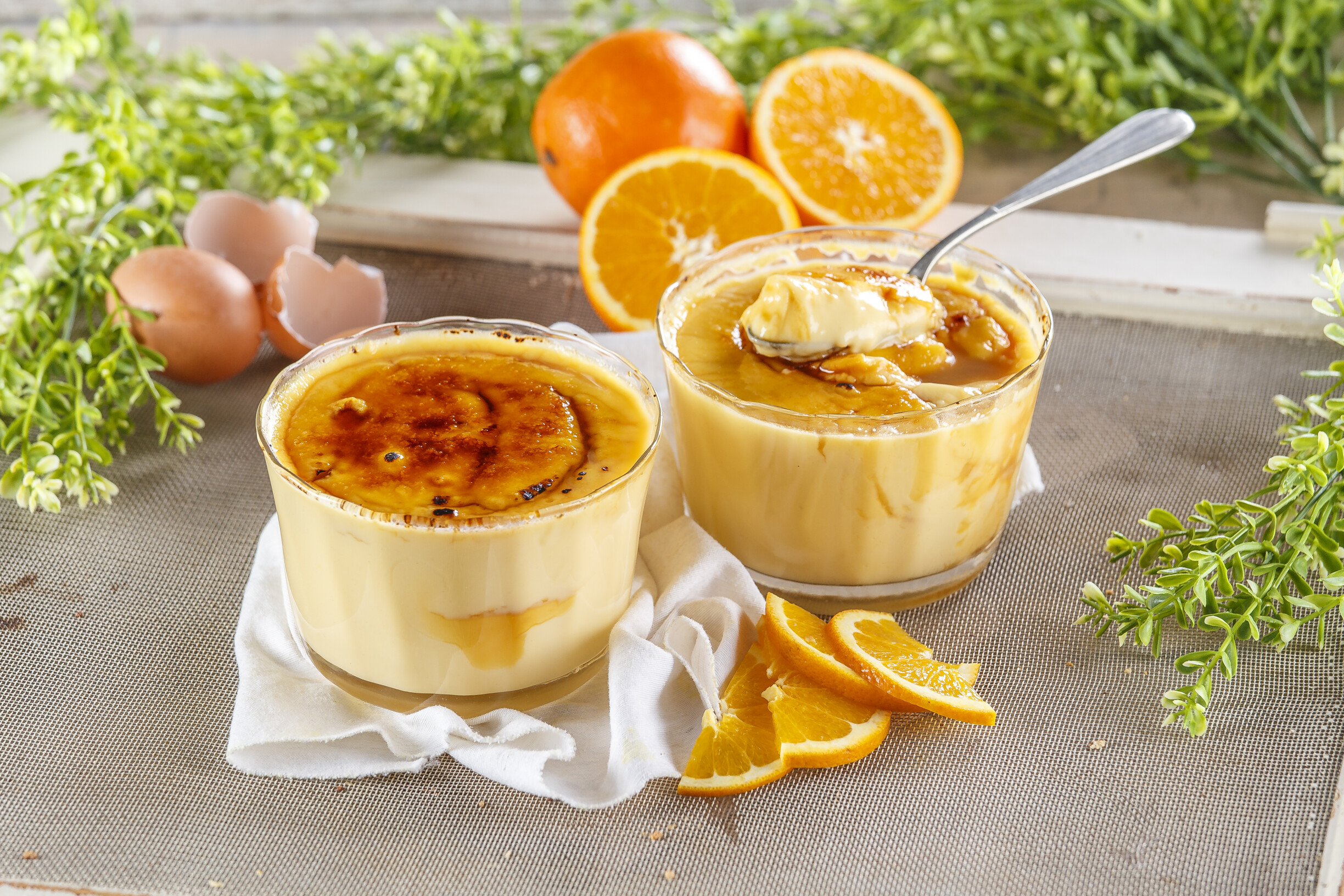 Leite creme de laranja - receita fácil