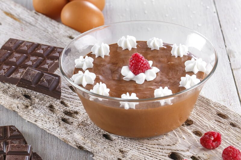 Mousse de chocolate belga