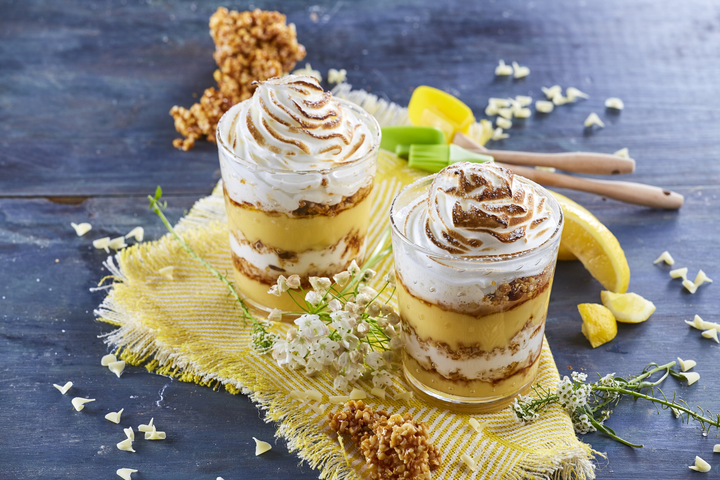 Parfait de limão merengado