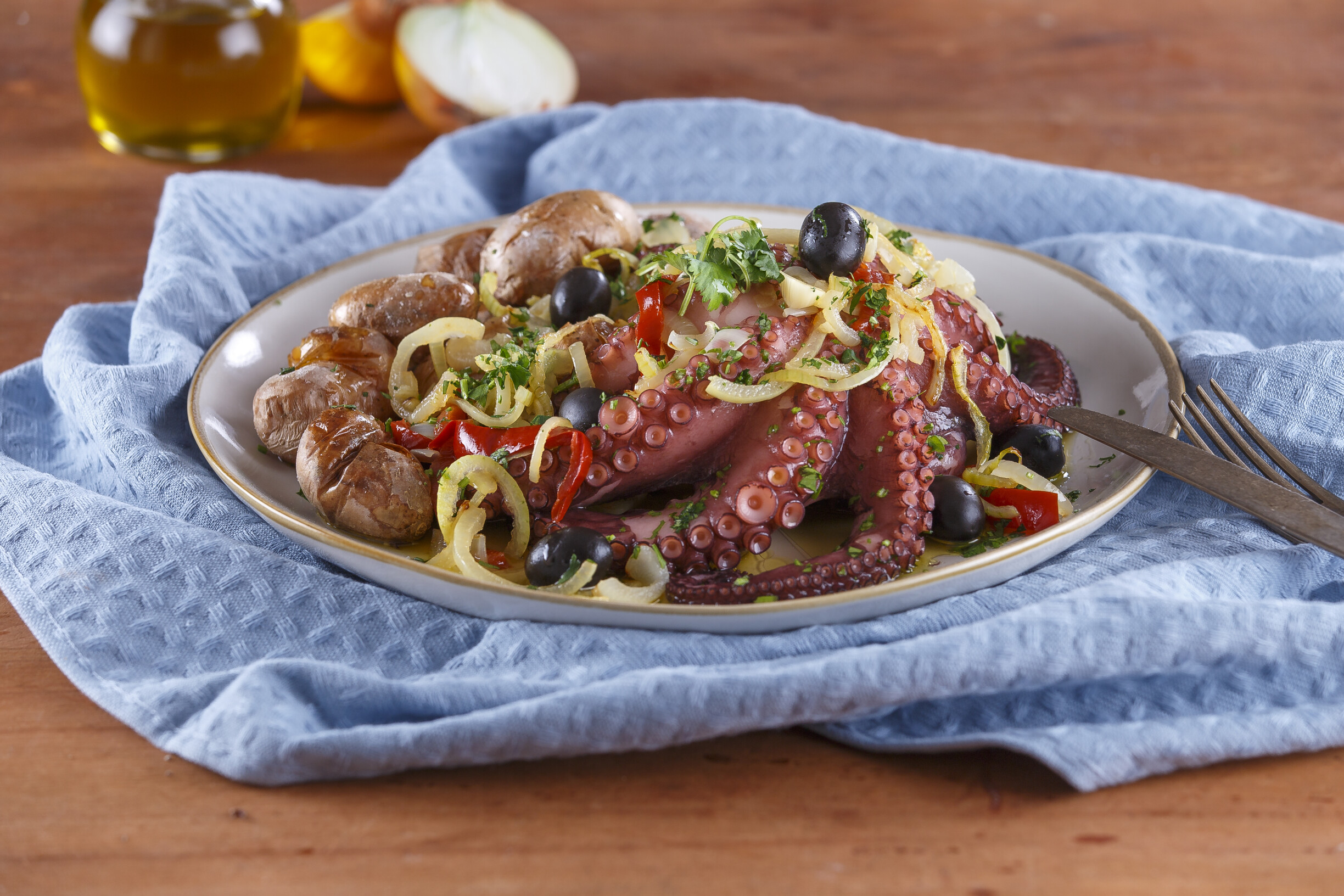 Receita fácil de polvo assado