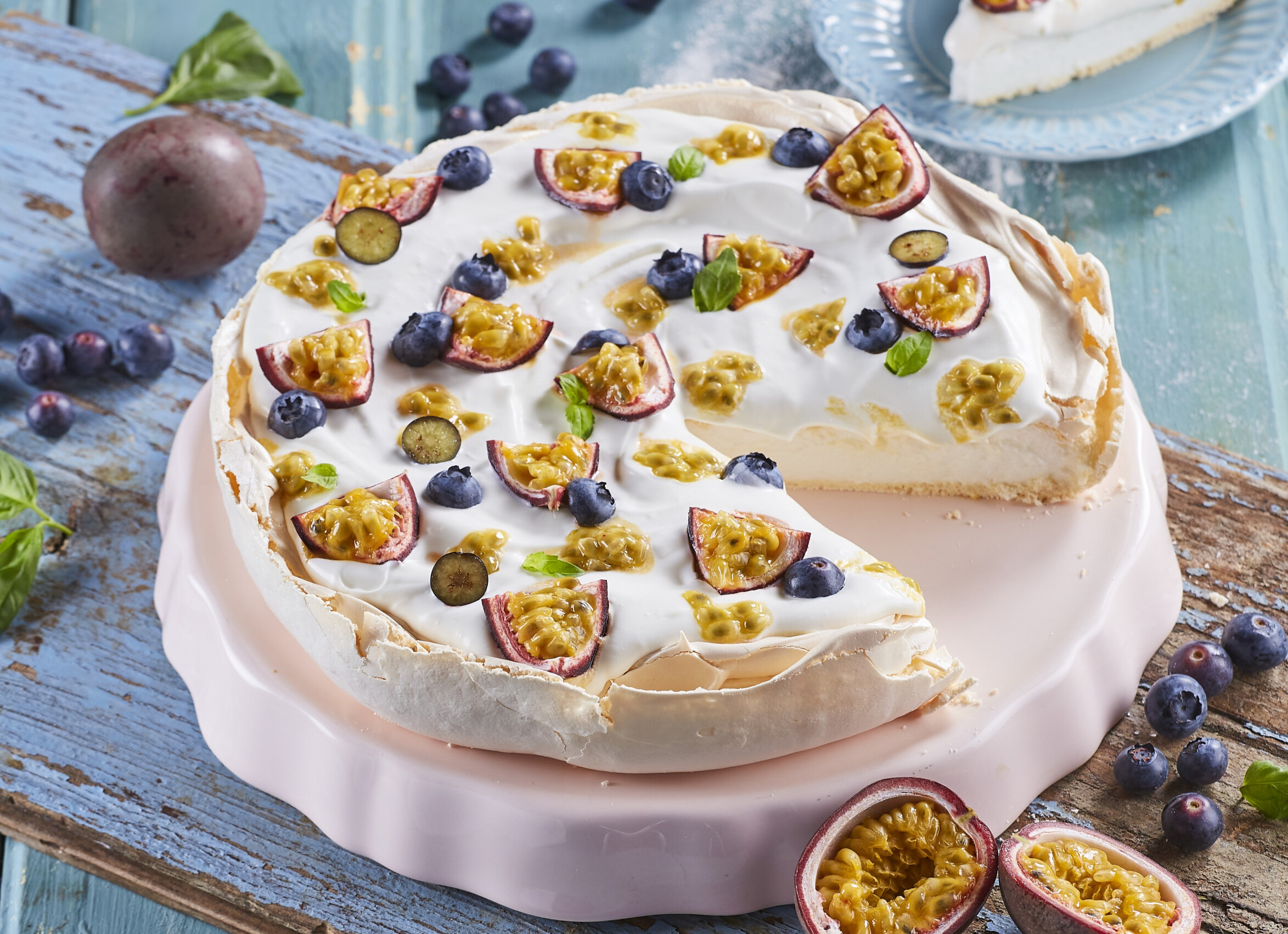 Pavlova de maracujá