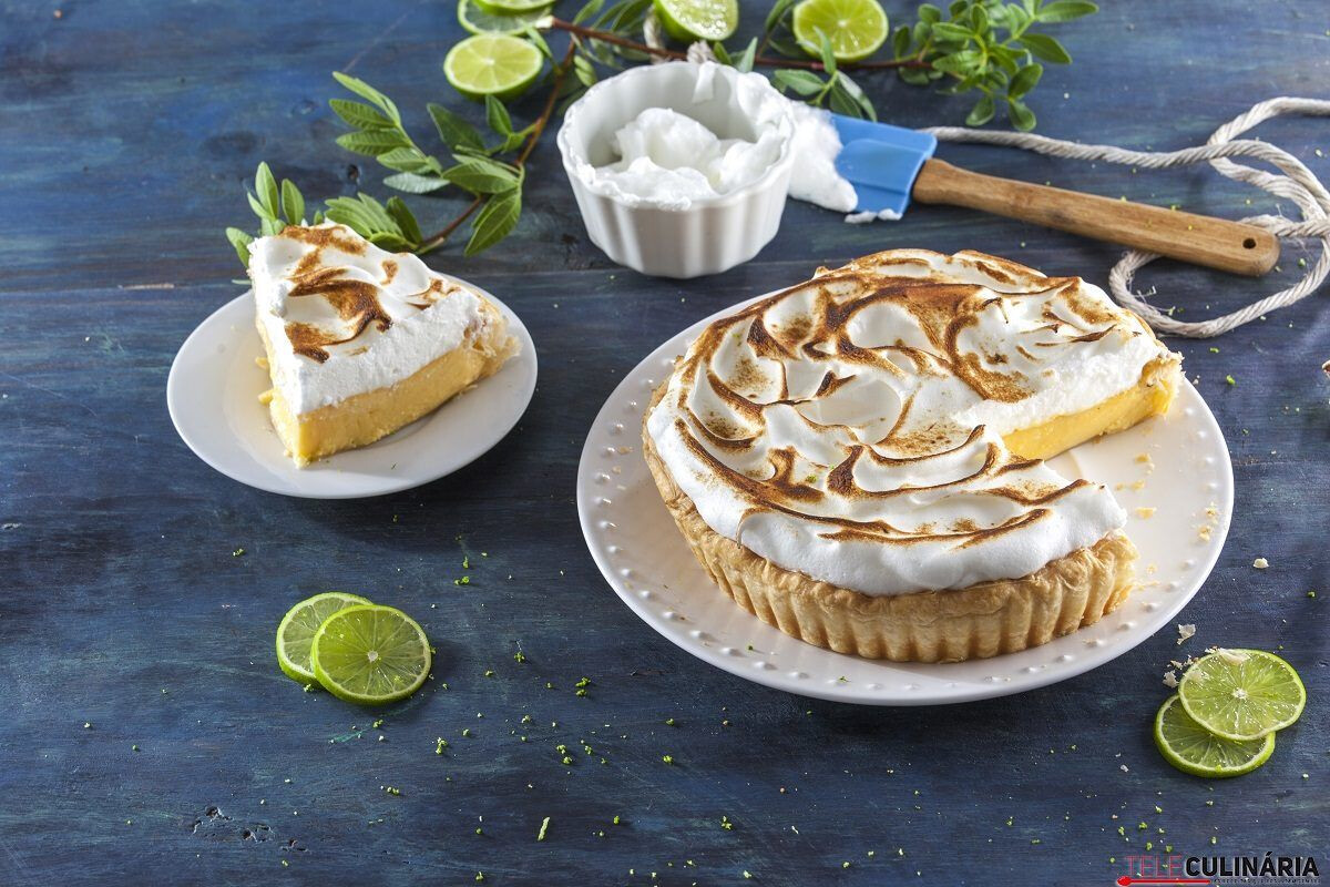 Tarte de lima merengada