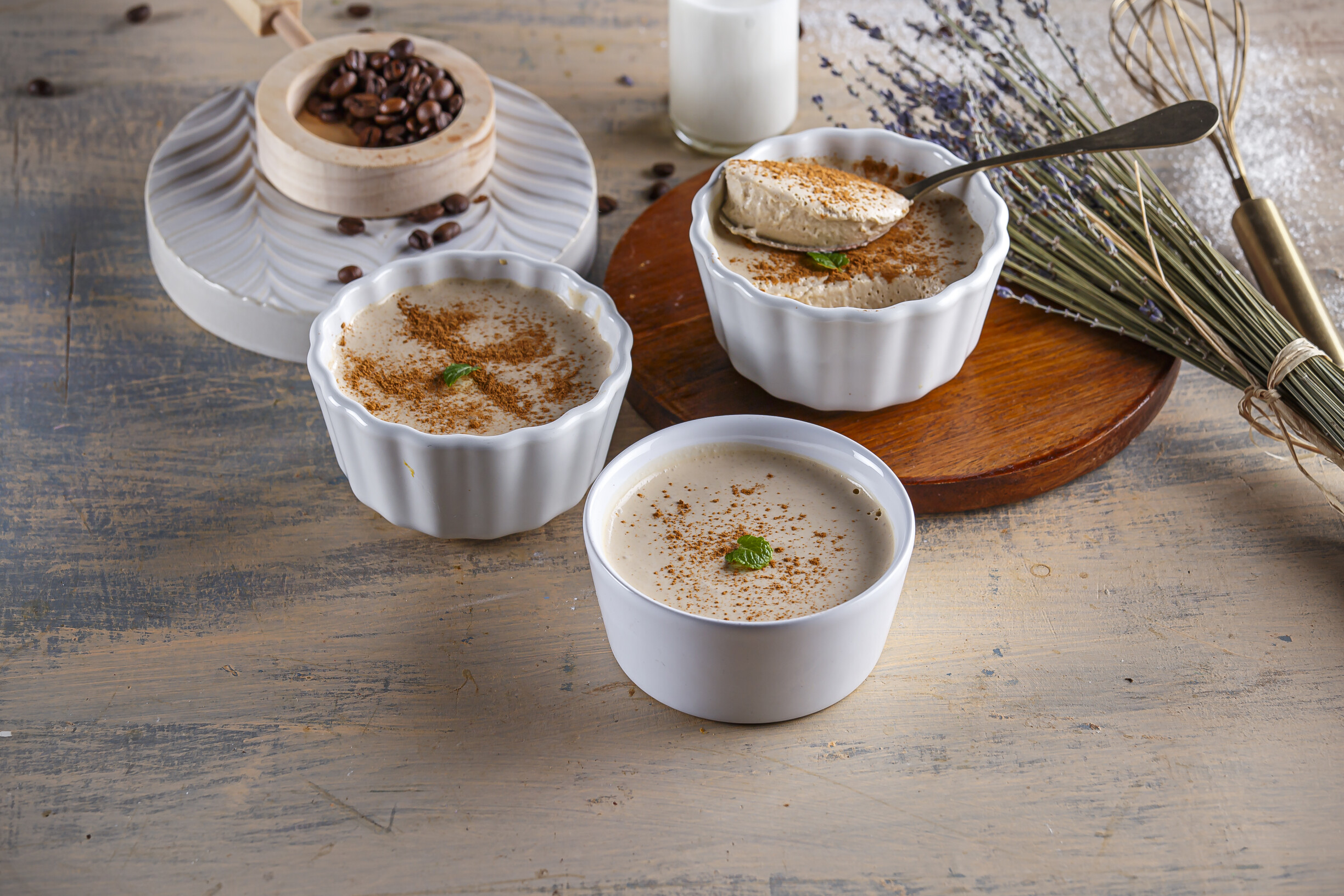 Receita de Mousse de café