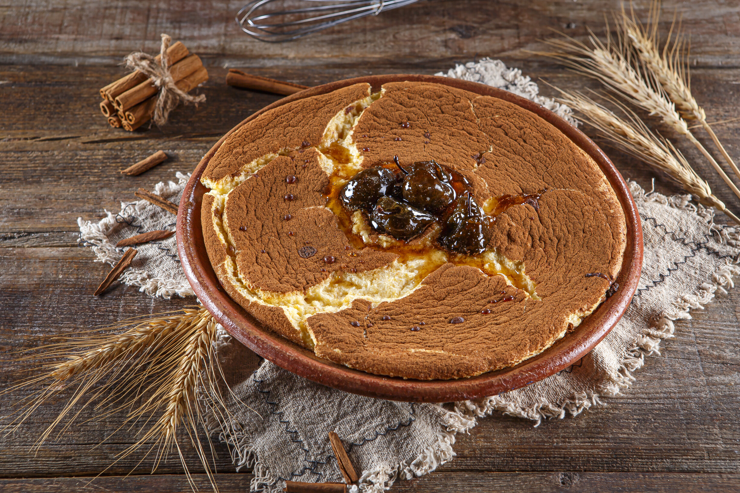 Sericaia com ameixas de Elvas