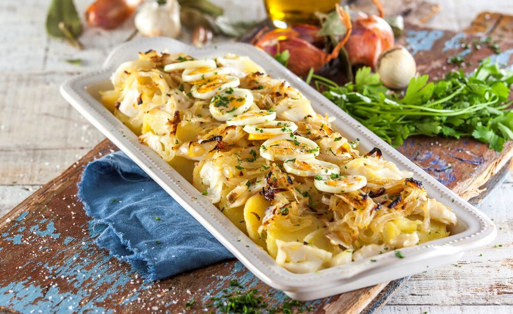 Bacalhau à Gomes de Sá - receita fácil