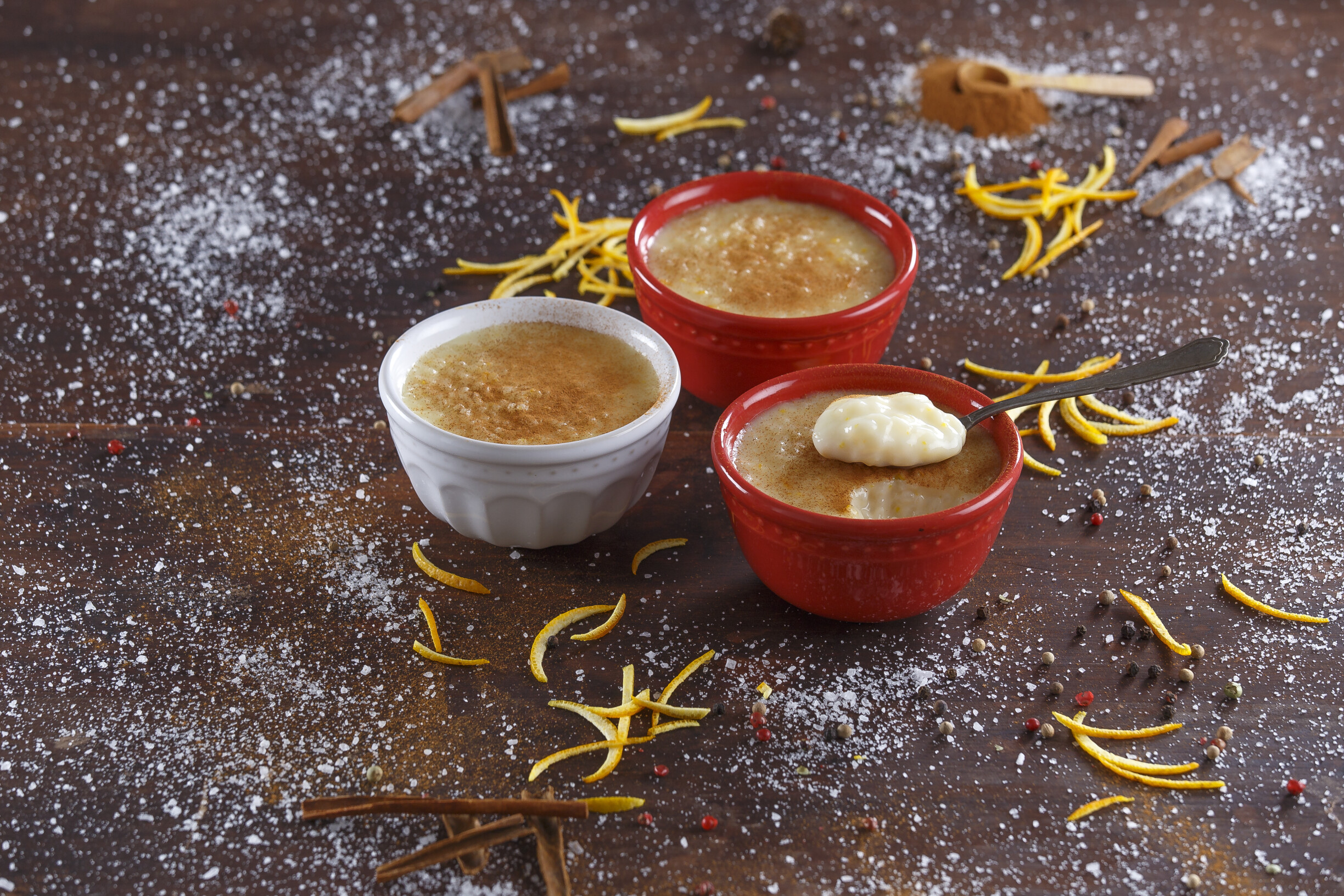 Arroz-doce de laranja