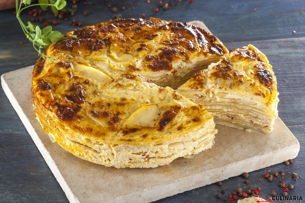 Mil-folhas de requeijão