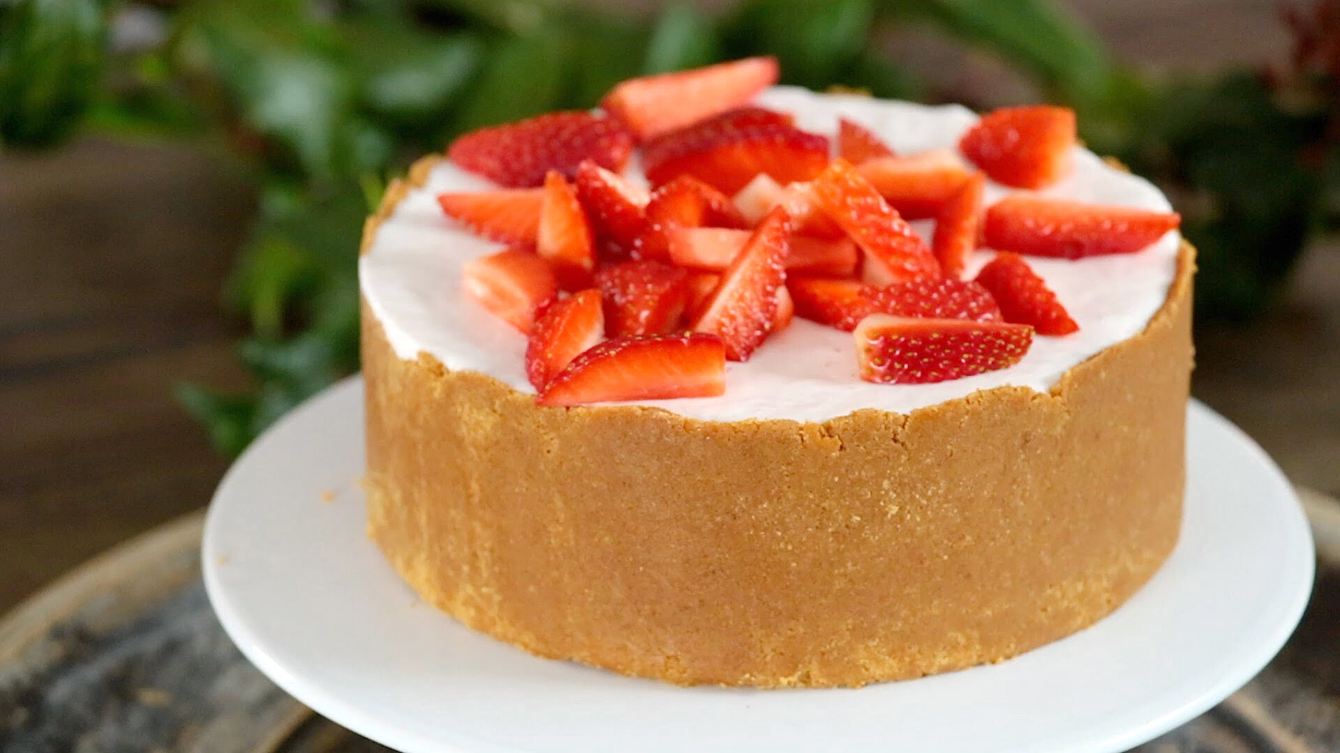Cheesecake de morango