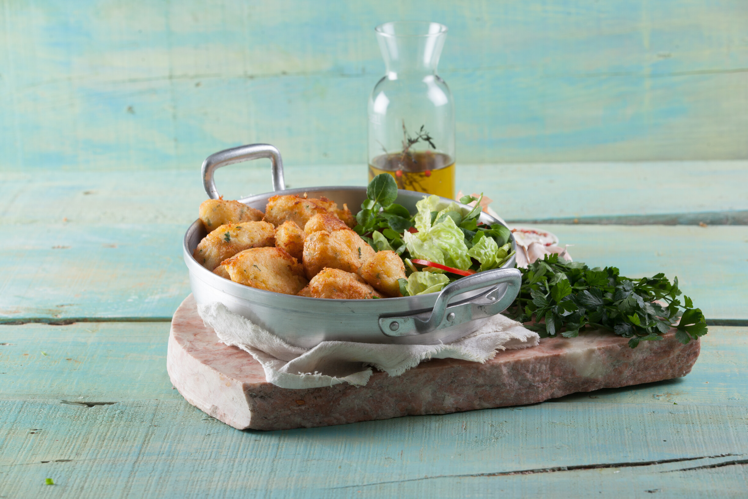 Pastéis de bacalhau fingidos